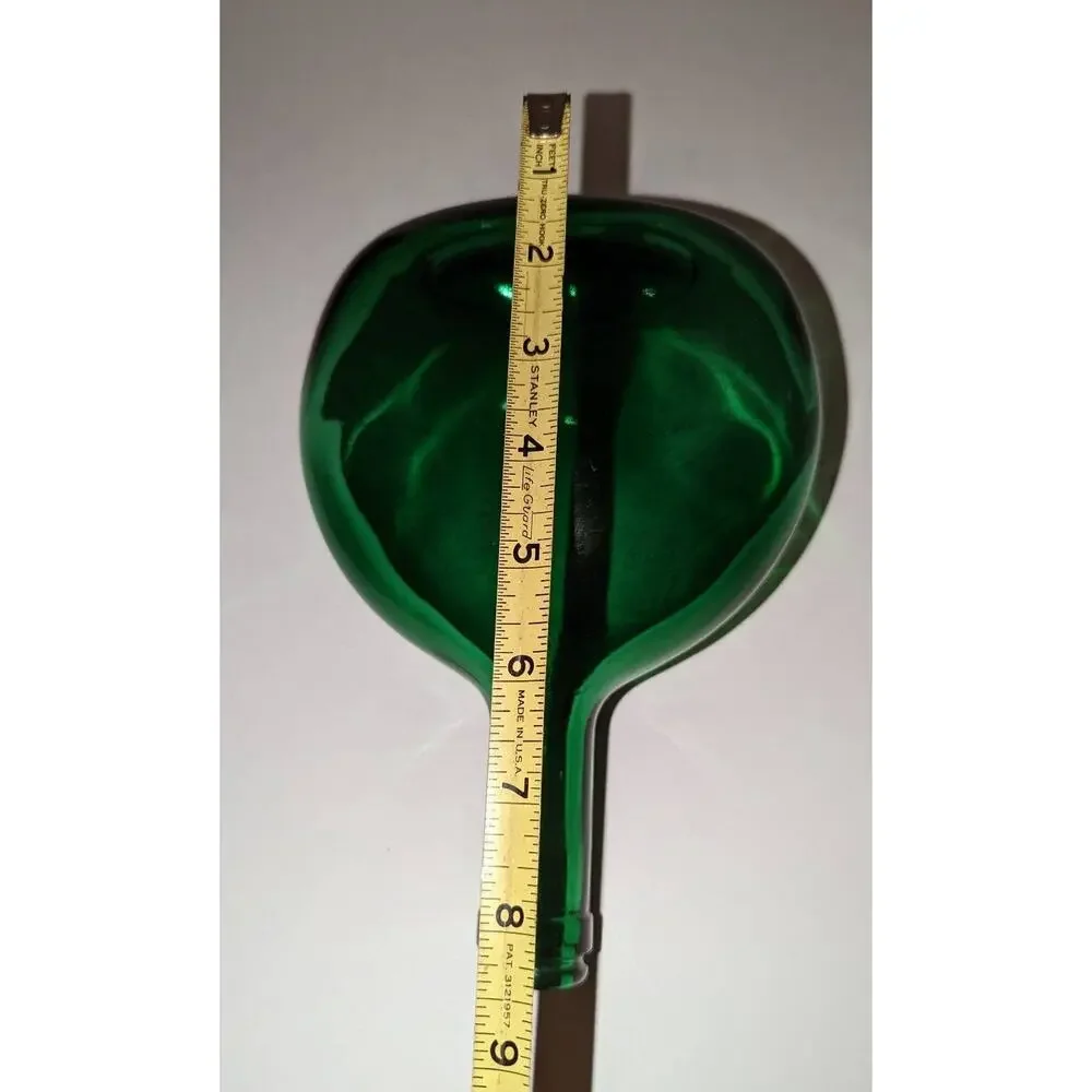 Beautiful Vintage Green Bocksbeutel Wine Bottle France Germany